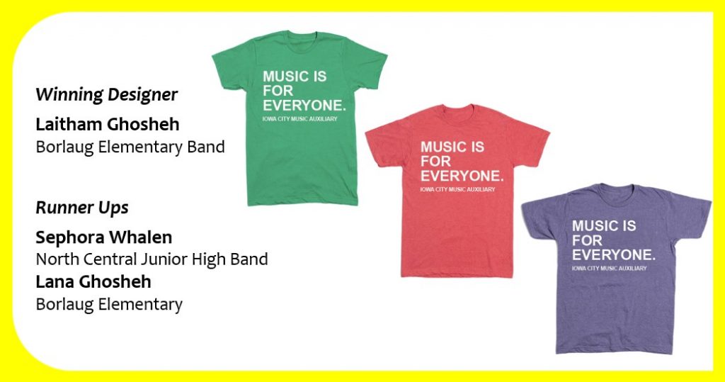 Music is for Everyone, Shirt design